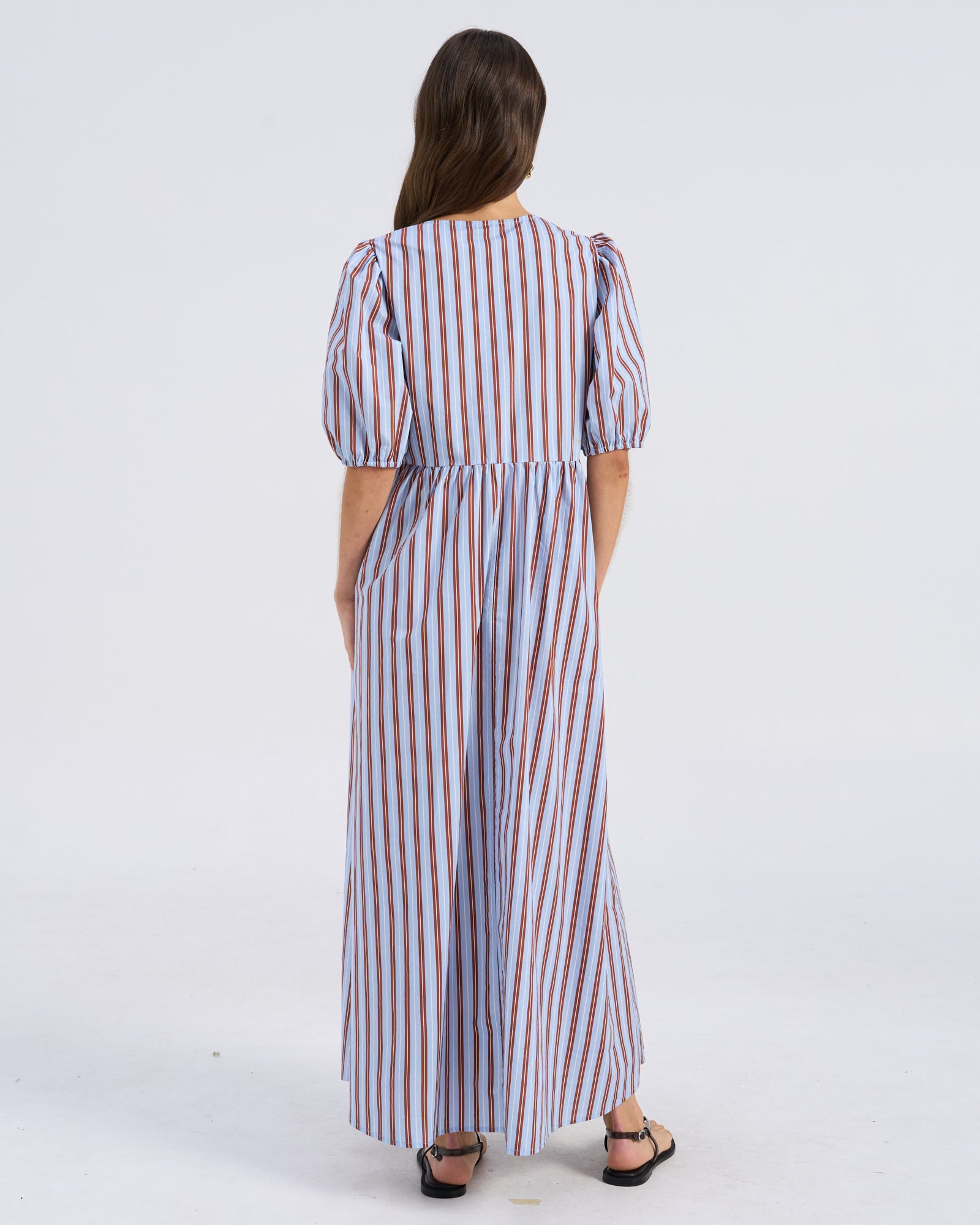 VMISLA STRIPED MAXI DRESS